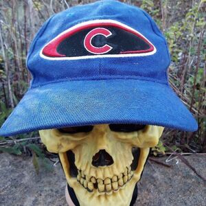 Vintage Drew Pearson Chicago Cubs Strap Back Hat Cap